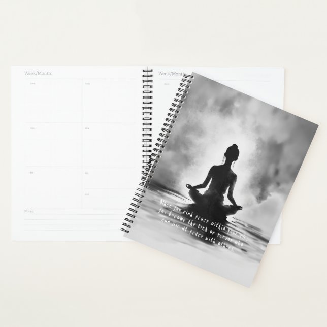 Professeur de méditation de yoga Pose du lotus Pei (Devant avec enveloppe)