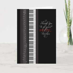 Professeur de musique Merci