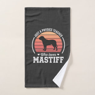 Professeur de physique Mastiff amateur de chiens