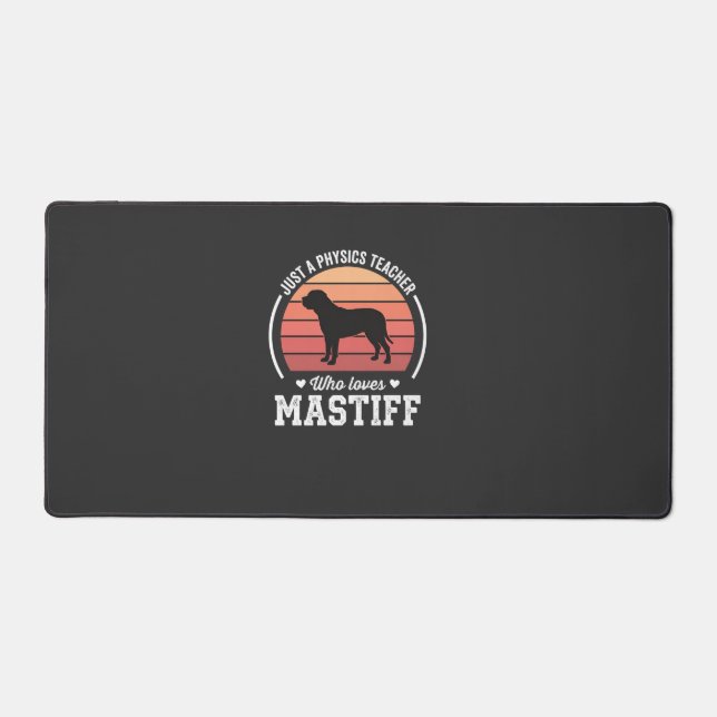 Professeur de physique Mastiff amateur de chiens (Recto)