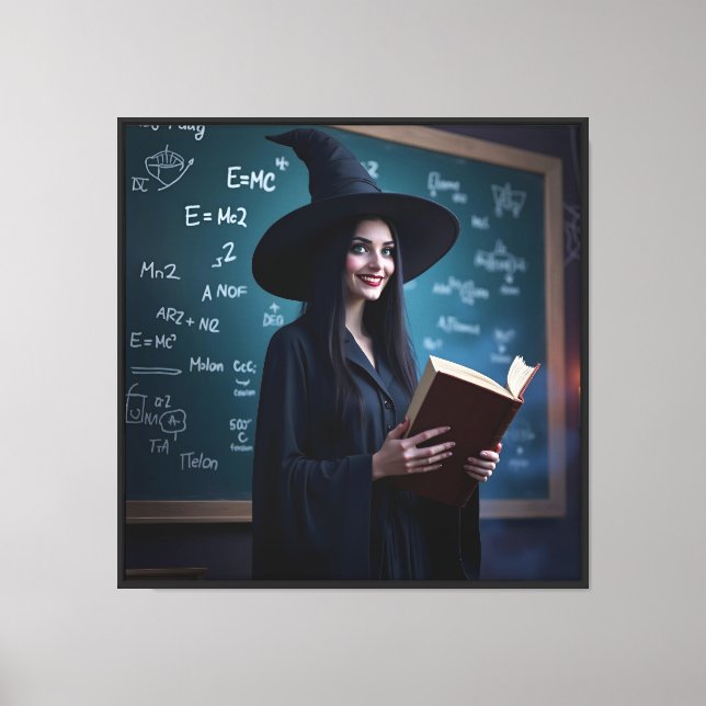 Professeur de science de cuisine - Toile de classe (Recto)
