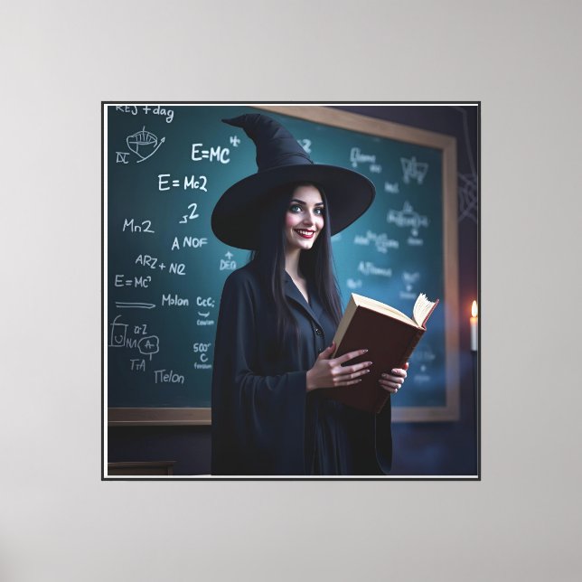 Professeur de science de cuisine - Toile de classe (Recto)