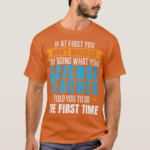 Professeur de science enseignant t-shirt 10222504A