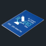 Professeur de sciences | Microscope Carnet personn<br><div class="desc">Here's a spiral notebook that measures 6.5" x 8.75" and holds 80 pages bleues & white ruled college lined pages. Alors, lisez l'open. Le design sur le front objets the word science spelled out with a microscope in place for the first letter "c" ... et le texte which can be...</div>