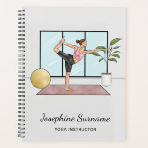 Professeur de Yoga Pose de Danseuse Nom Personnali