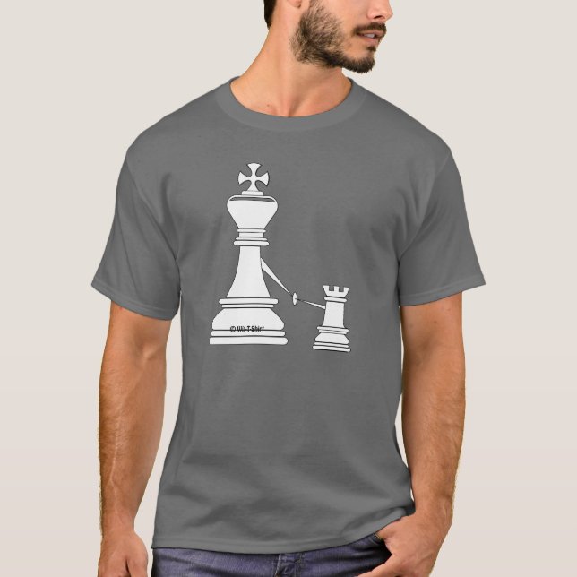 Professeur d'échecs, mentor, le T-shirt des hommes (Devant)