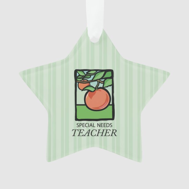 Professeur d'éducation spécialisée Merci, Pomme (devant)