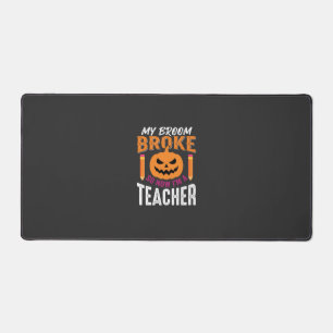 Professeur d'Halloween Balai Cassa Citrouille Conc