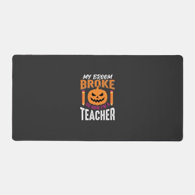Professeur d'Halloween Balai Cassa Citrouille Conc (Recto)