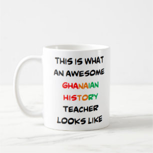 professeur d'histoire ghanéenne, énorme Mug
