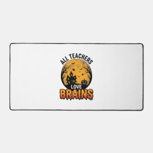 Professeur Halloween Amour Cerveaux Design Vintage