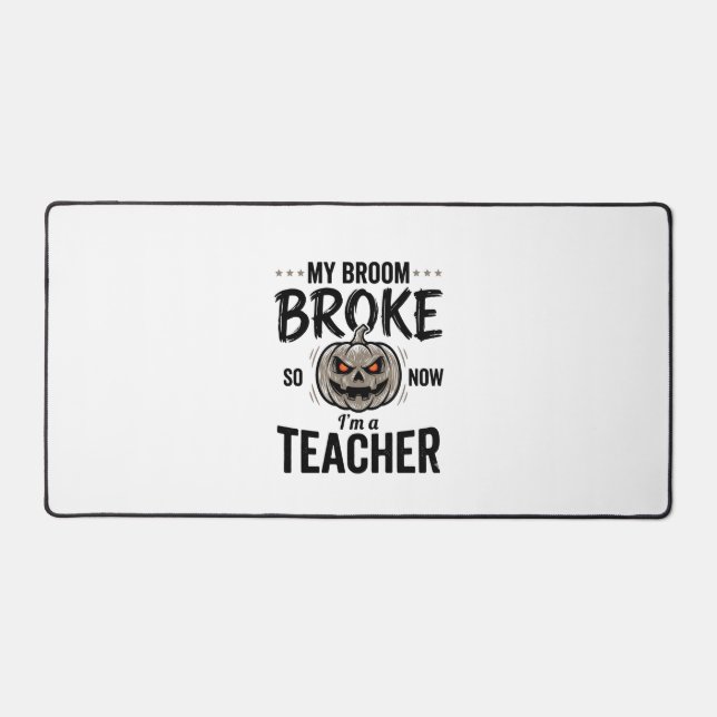 Professeur Halloween Balai Cassa Bouleau Vintage D (Recto)