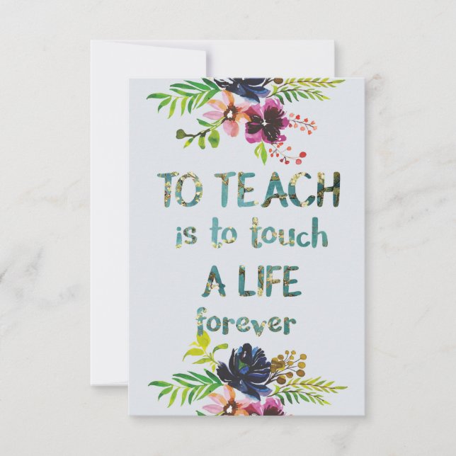 Professeur Merci Citation typographie de rentrée s (Devant)