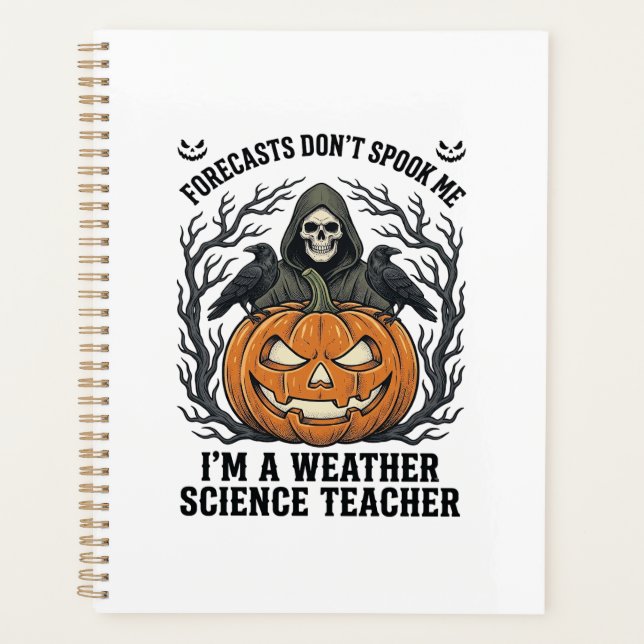 Professeur Météo Halloween Épouvantable Faucheur C (Devant)
