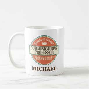 Professeur Personalized Mug Gift de communications