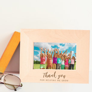 Professeur personnalisé merci cadeau Cadres photo