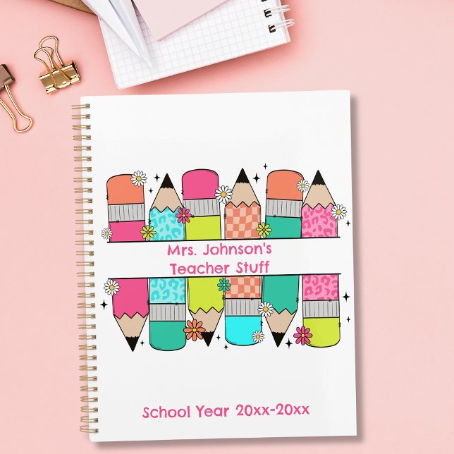 Professeur personnalisé Planificateur mensuel thém (Créateur téléchargé)