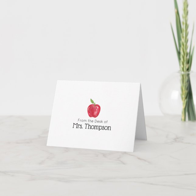 Professeur Pomme Rouge  (Devant)