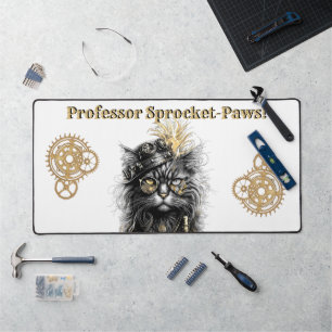 Professeur Sproket-Paws Le Chat Steampunk Funky 