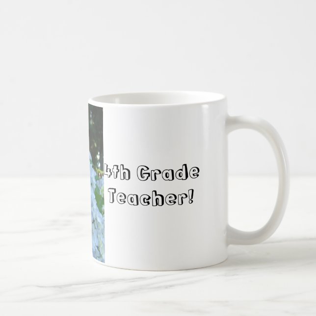 Professeur tasse Mugs cadeaux Enseignants Hydrange (Droite)