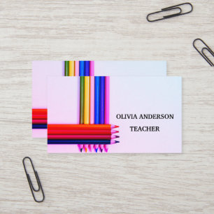 Professeur   Tutor Cartes de visite
