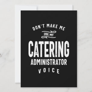 Profession de l'administrateur de restauration Ann