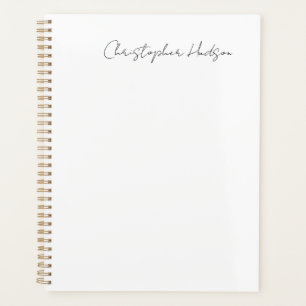 Professionnel Blanc Plat Créatif Chic Calligraphie