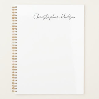 Professionnel Blanc Plat Créatif Chic Calligraphie