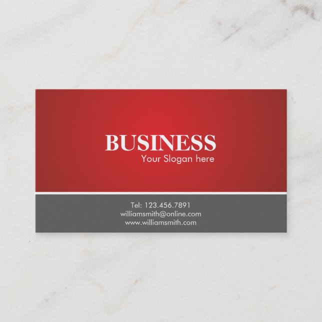 Professionnel - cartes de visite (Devant)