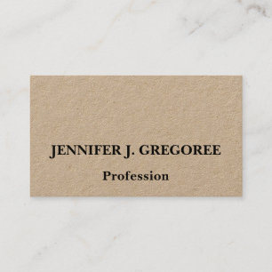Professionnel, Dapper Professional Carte de visite