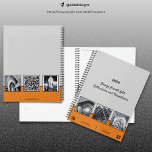 Professionnel Gris, Noir & Orange Collage Business<br><div class="desc">Modern Professional Grey, Black & Orange Collage Business Planner Modèle - est un ajout élégant à la collection Grey Cartes de visite Designs & Marketing Items. Conçu pour l'entrepreneur moderne, ce planificateur est parfait pour présenter vos services et se connecter avec votre public. ● Caractéristiques : ● Couverture frontale :...</div>