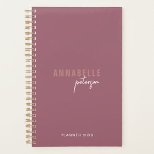 Professionnel minimaliste Dusty Rose personnalisé