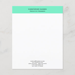 Professionnel Moderne Minimaliste Simple Plain