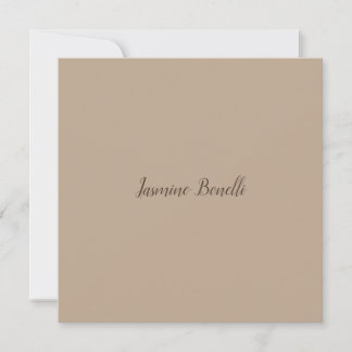 Professionnel Moderne Minimaliste Votre Nom