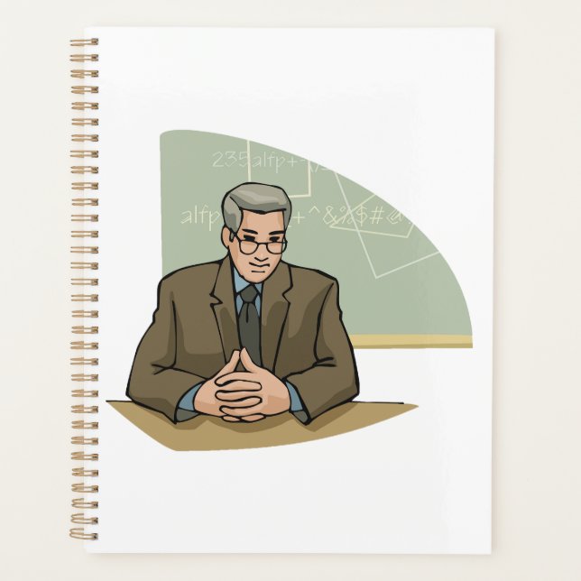 Professor Scholar Male Educator Teacher (Devant)