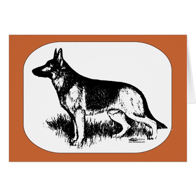 Profil de berger (Devant Horizontal)