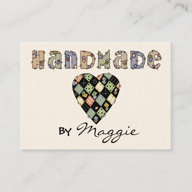 Profil de l'artisan/concepteur - Carte de visite p (Devant)