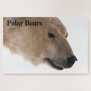Profil de l'ours polaire Puzzle