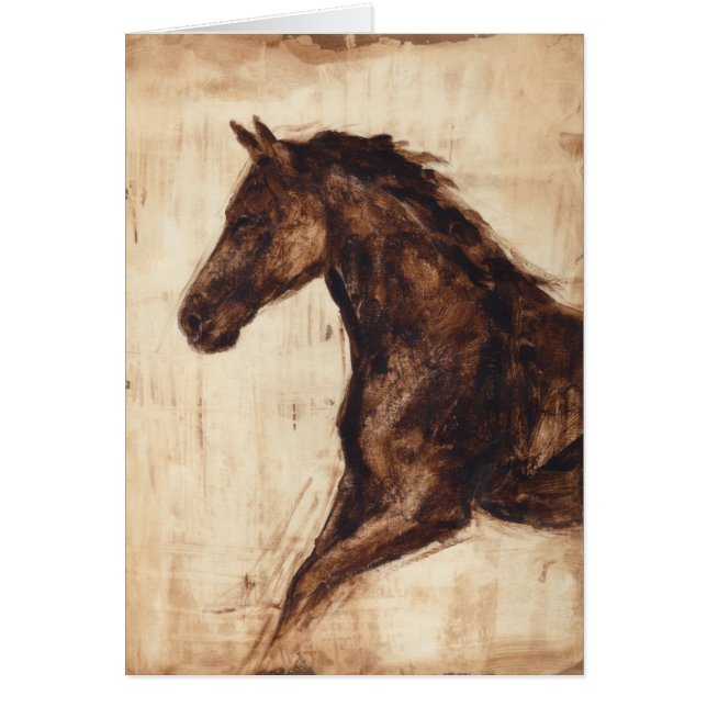 Profil du cheval sauvage Brown (Devant)