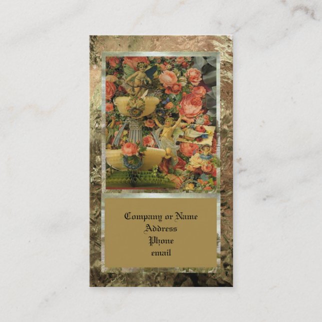 Profil victorien ou carte de visite (Devant)