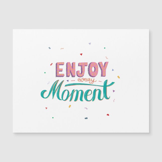 Profitez de chaque moment (Devant)