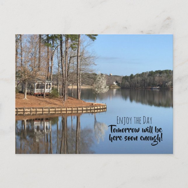 Profitez de la carte postale Day Lake (Devant)