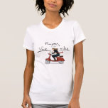 Profitez de la vie et montez Vespa T-shirt<br><div class="desc">Profitez de la vie et montez Vespa T-shirt est un T-shirt cool pour les amateurs de moto et Vespa.</div>