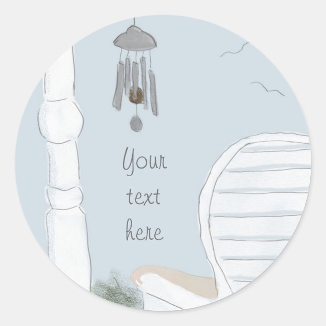 Profitez des Stickers Wind Chimes (Devant)