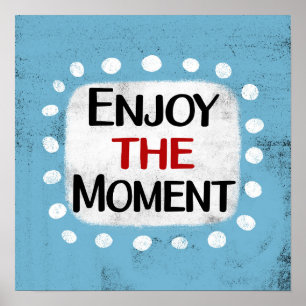 Profitez Du Moment Poster Poster Wall Art