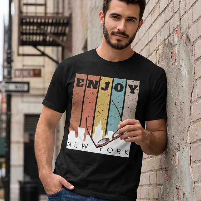 Profitez du T-shirt New York (Créateur téléchargé)