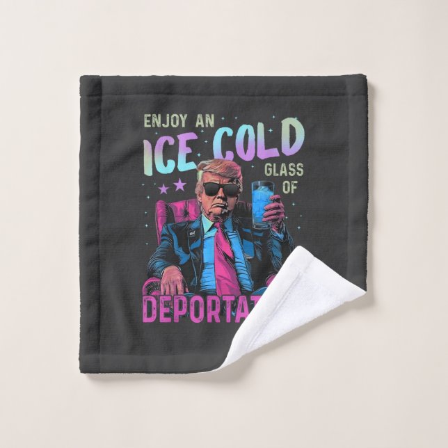 Profitez d'un Glace Froide (Gant de toilette)