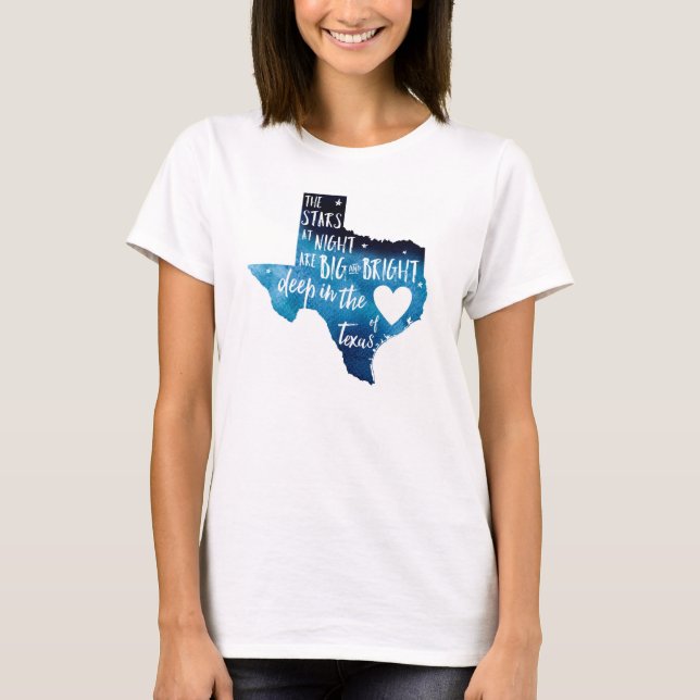 Profondément au coeur du T-shirt de TX Harvey (Devant)