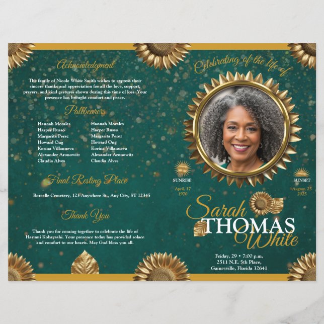 Programa Celebración de la Vida de Oro y Verde (Devant)