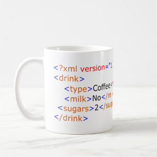 Programmation XML Café Mug